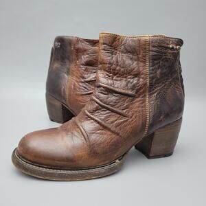 Bed Stu Arcane Cobbler Series Leather Boots Booties Women's Size 9